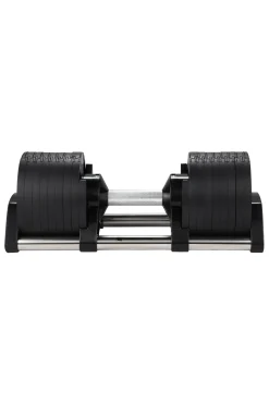 Juego De 2 Mancuernas Ajustables De 2kg A 32kg Fitness Tech