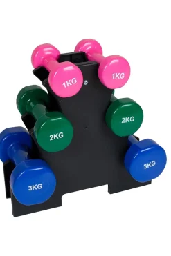 Juego De Mancuernas Coshano 1kg, 2kg, 3kg