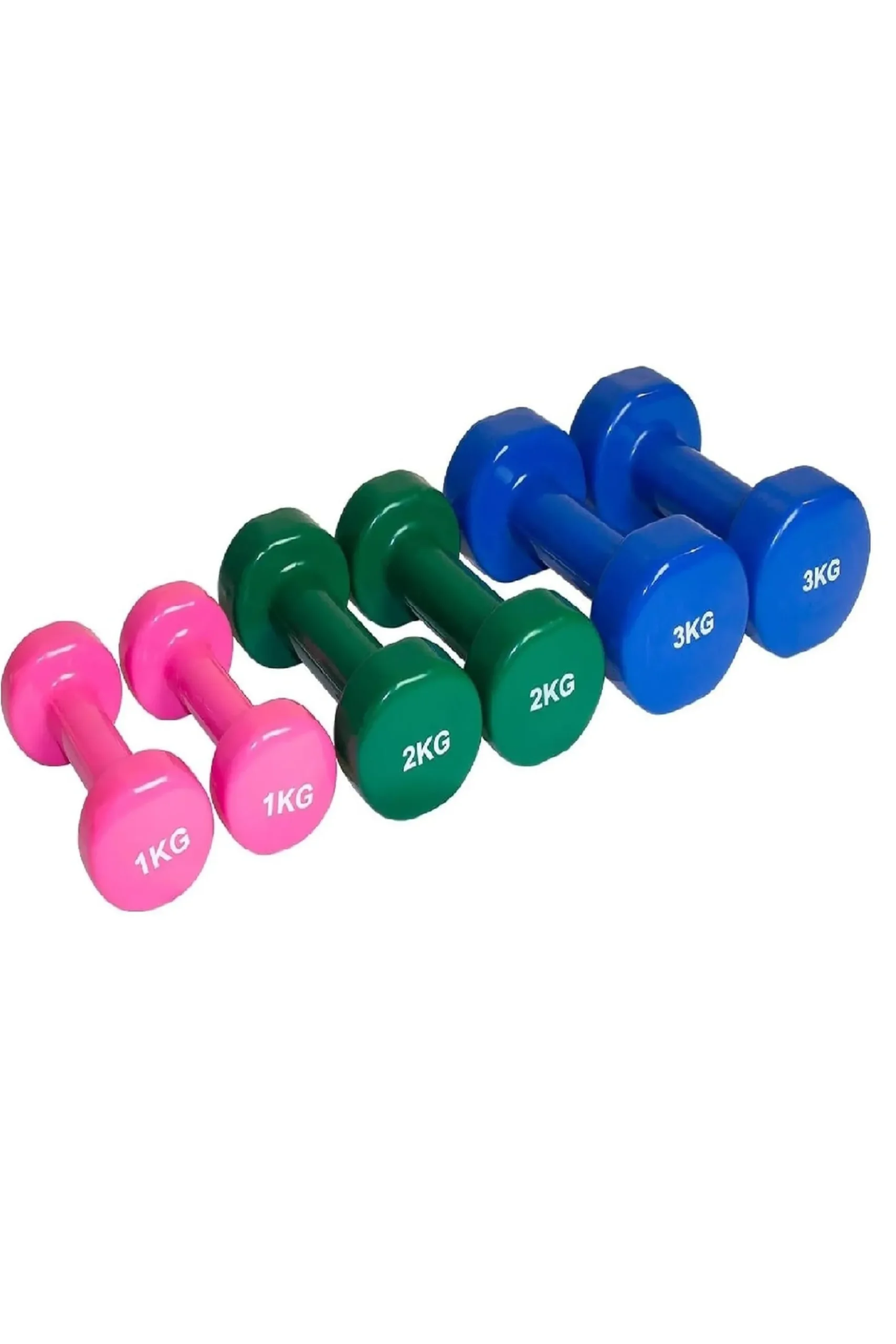 Juego De Mancuernas Coshano 1kg, 2kg, 3kg