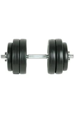 Juego De Mancuernas Vidaxl 9 Piezas 15 Kg
