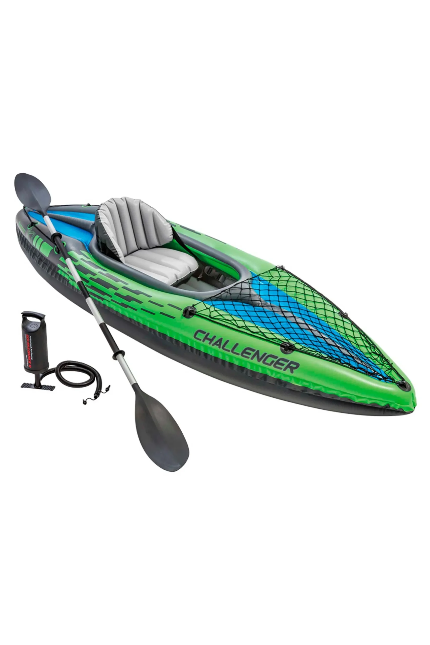 Kayak Hinchable Intex Challenger K1 & 1 Remo