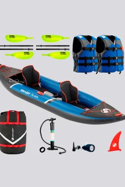 Kayak Hinchable Sevylor Charleston Suelo Drop Stitch Pack Completo