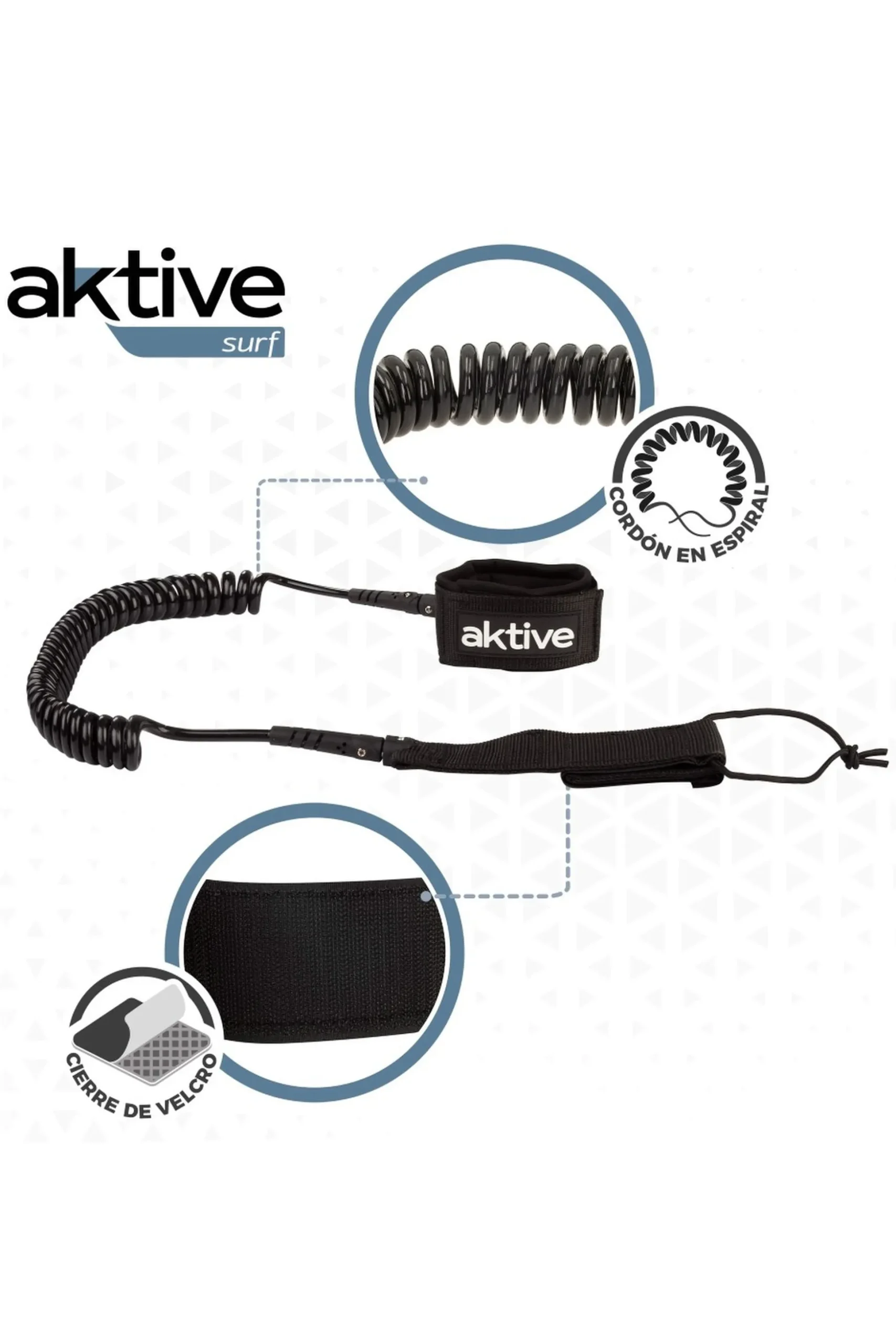 Leash Paddle Surf Espiral Aktive