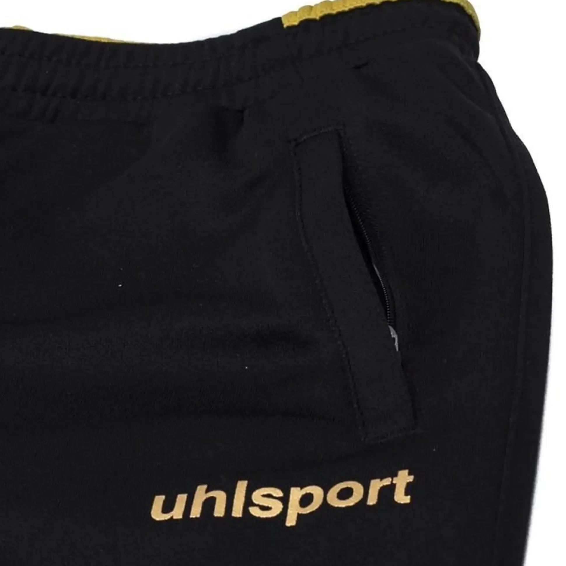 Liga 2.0 Pantalones Technical Negro/lima Amarillo Uhlsport