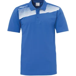 Liga 2.0 Polo Azur/blanco Uhlsport