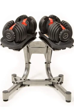 Mancuernas Ajustables Amaya Sport (2 Uds) + Soporte (juego De 2 A 24 Kg)