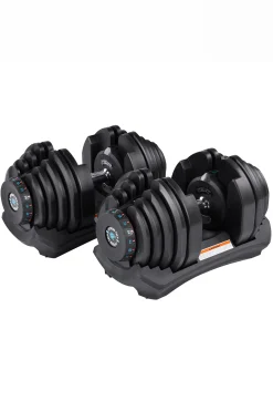 2 Mancuernas Ajustables De 5kg A 40kg Unidad