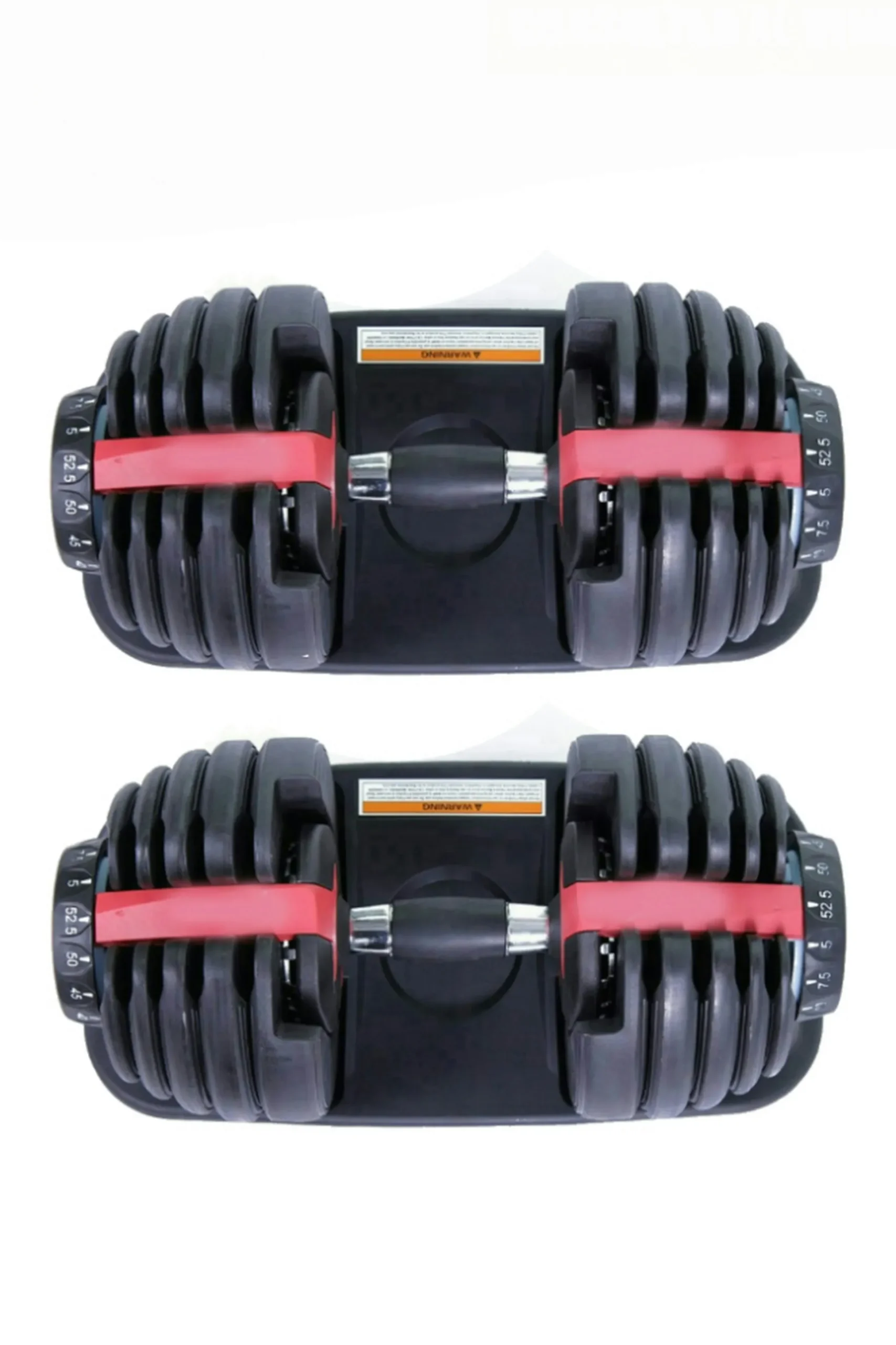 2 Mancuernas Ajustables Power Ozio 2,5-24 Kg (Par) Con Base De Almacenamiento