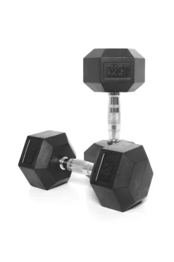 Mancuernas Hexagonales 15 Kg. Set. Vimas Sport