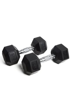 Mancuernas Hexagonales 10 Kg. Set. Vimas Sport