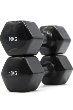 Mancuernas Hexagonales Ozio Fitness 10 Kg (Par)