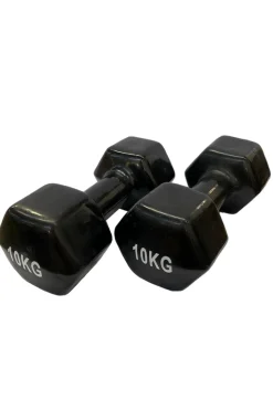 Mancuernas Hexagonales Ozio Fitness 10 Kg (Par)