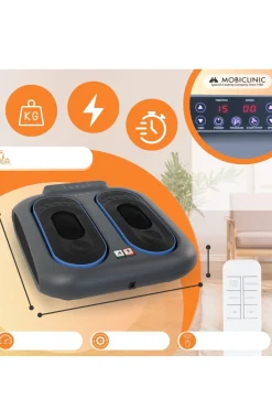Masajeador Pies Y Piernas Con Vibración Mobiclinic Vibfit