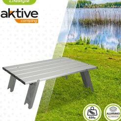 Mesa Auxiliar Plegable De Camping Aktive