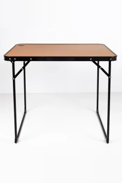 Mesa Plegable Camping Bambú C/asa Transporte Aktive