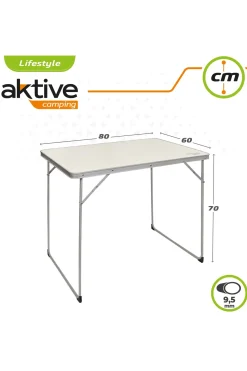 Mesa Plegable De Camping Aktive