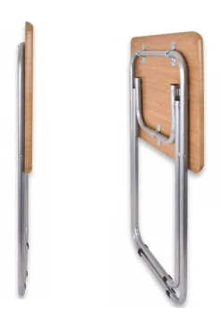 Mesa Plegable Portátil Para Camping De Madera Hersig