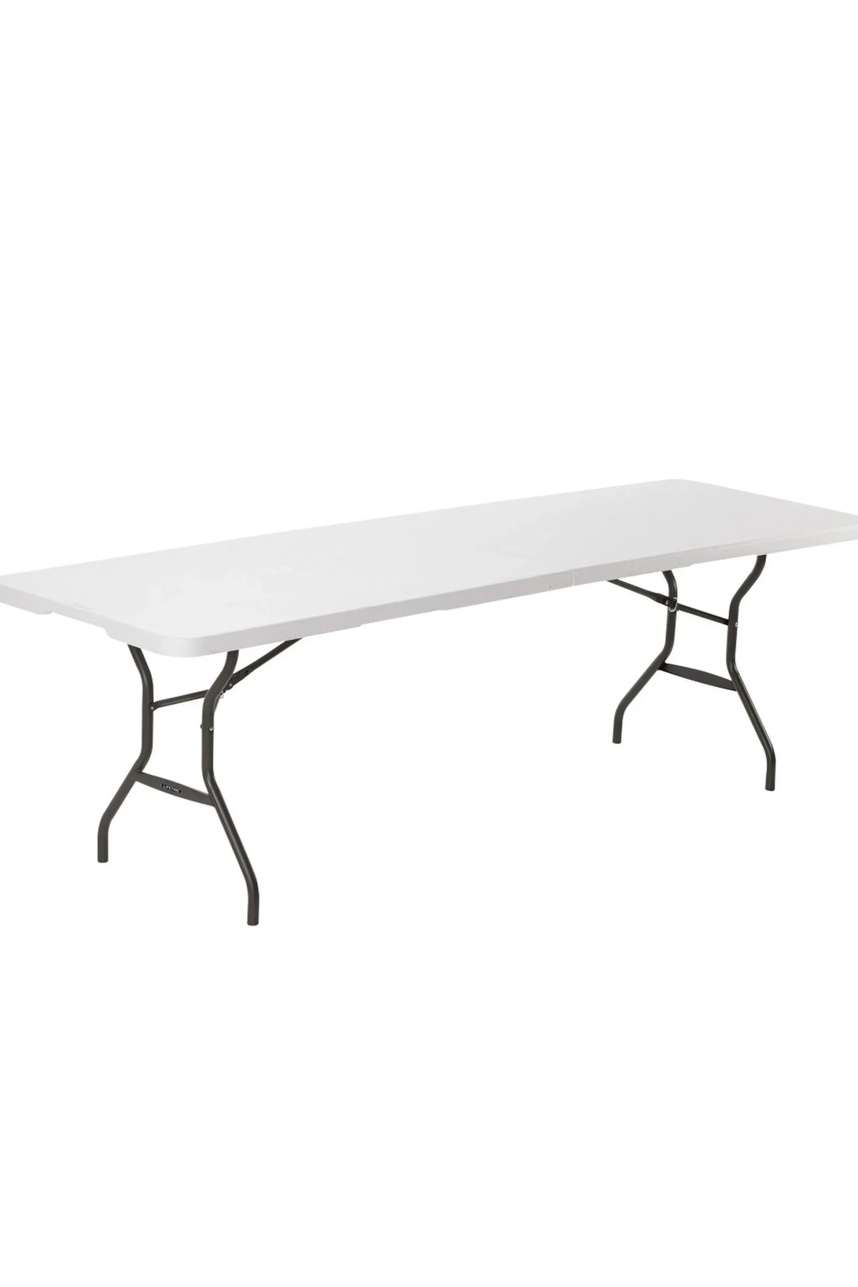 Mesa Rectangular Plegable Blanco Lifetime 245 X 76 X 74 CM