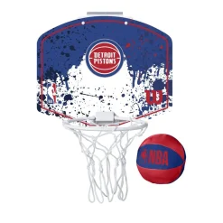 Mini Canasta De Baloncesto Wilson NBA Detroit Pistons