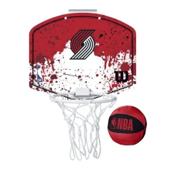 Mini Canasta De Baloncesto Wilson NBA Portland Blazers