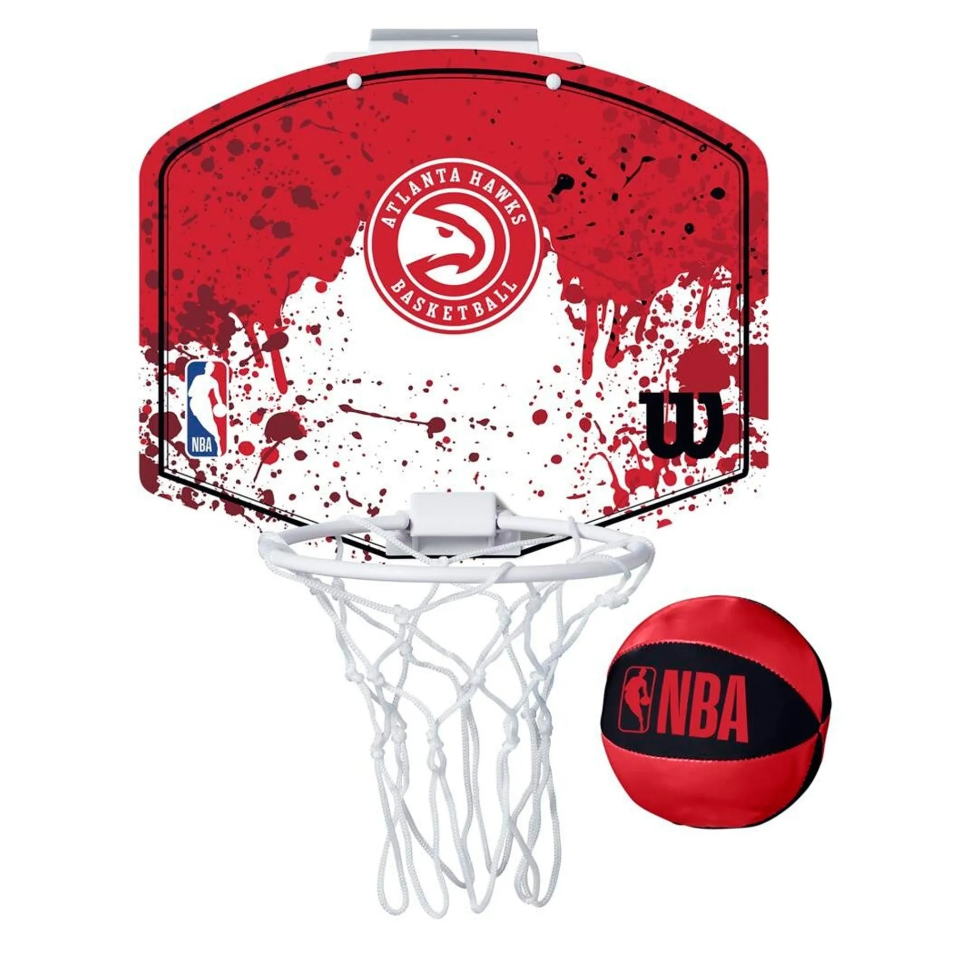 Mini Canasta De Baloncesto Wilson NBA Atlanta Hawks