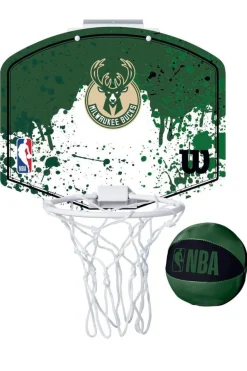 Mini Canasta De Baloncesto Wilson NBA Milwaukee Bucks