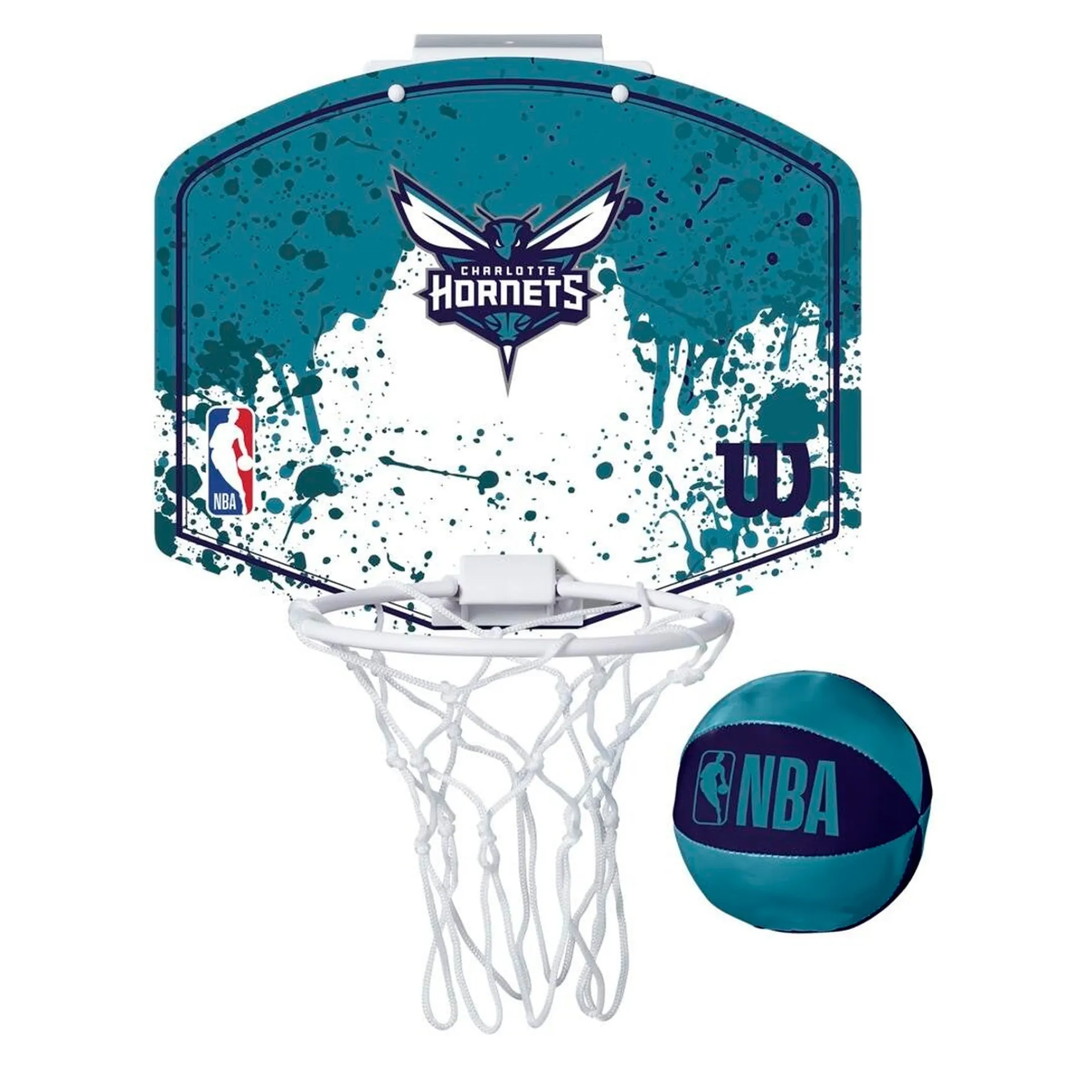 Mini Canasta De Baloncesto Wilson NBA Charlotte Hornets