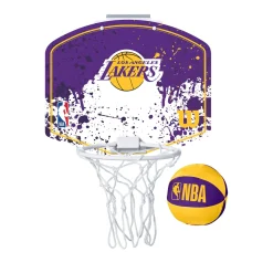 Mini Canasta De Baloncesto Wilson NBA Los Angeles Lakers