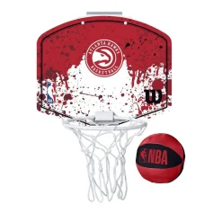 Mini Canasta De Baloncesto Wilson NBA Atlanta Hawks