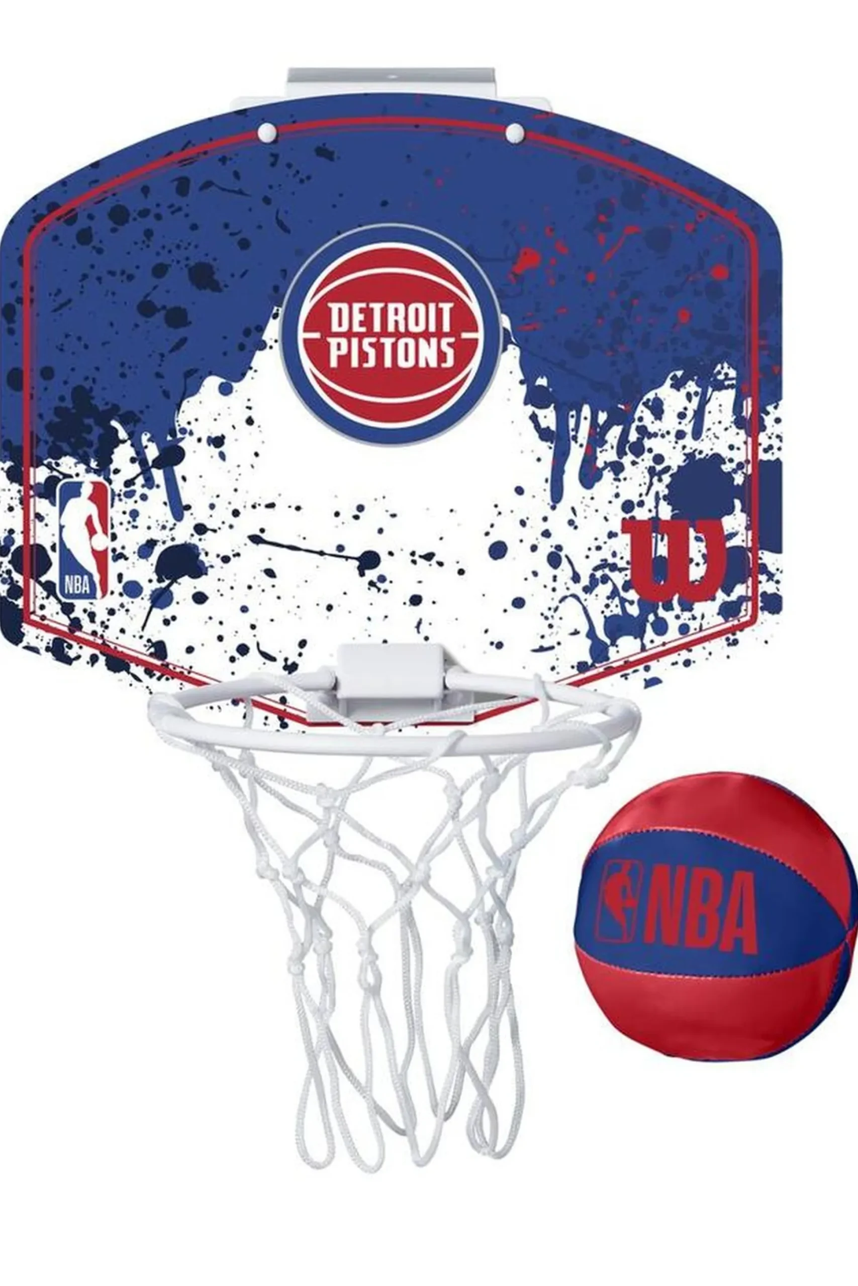 Mini Canasta De Baloncesto Wilson NBA Detroit Pistons