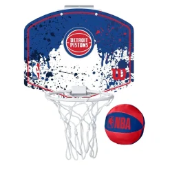 Mini Canasta De Baloncesto Wilson NBA Detroit Pistons