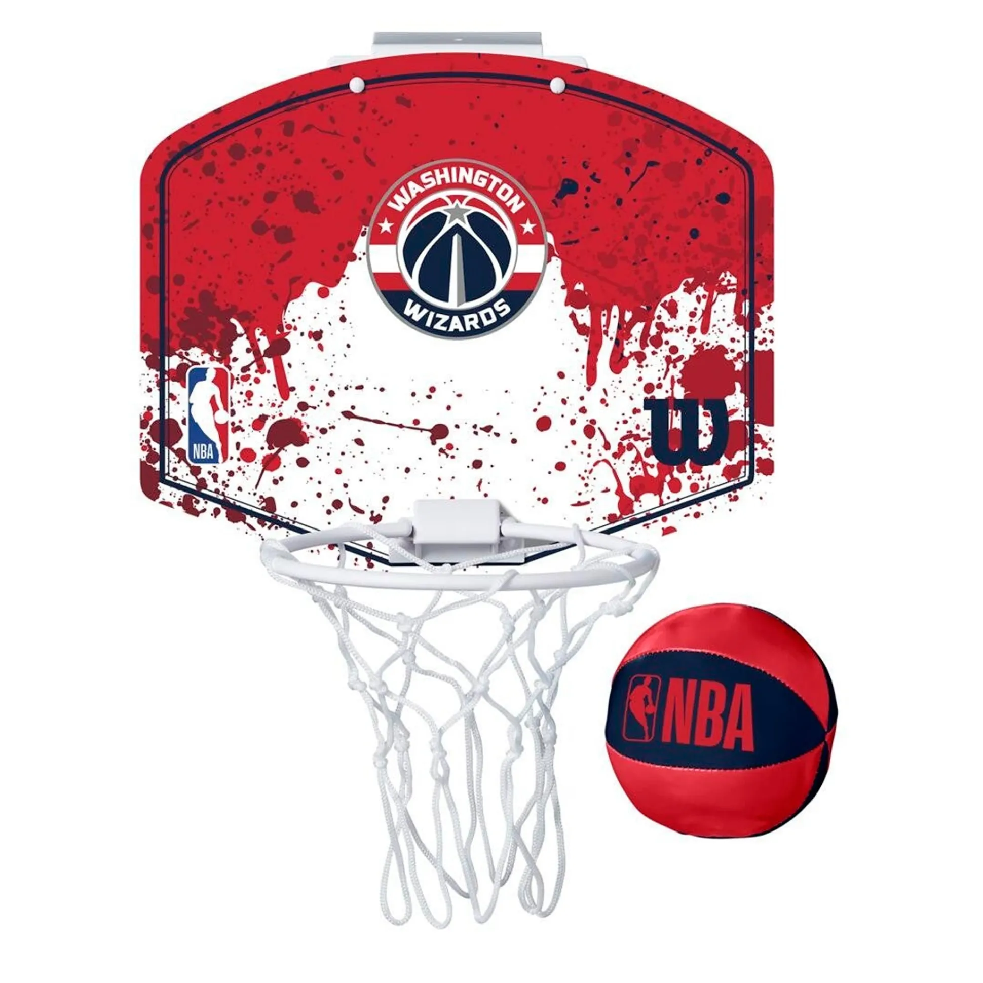 Mini Canasta De Baloncesto Wilson NBA Washington Wizards