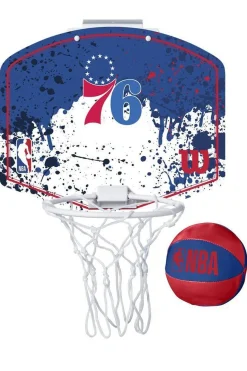 Mini Canasta De Baloncesto Wilson NBA Philadelphia 76ers