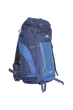 Mochila De Acampada / Hiking Modelo 33 (33 Litros) Acampada / Camping Trespass Trek (azul Eléctrico)