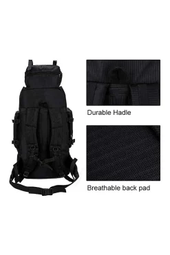 Mochila De Senderismo 70l Camping Macuto Ded