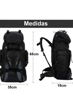 Mochila De Senderismo 70l Camping Macuto Ded