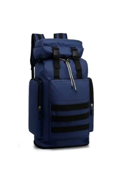 Mochila De Senderismo 60l+10l Macuto Plegable Huaxin