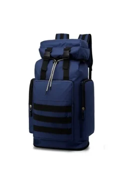Mochila De Senderismo 60l+10l Macuto Plegable Huaxin