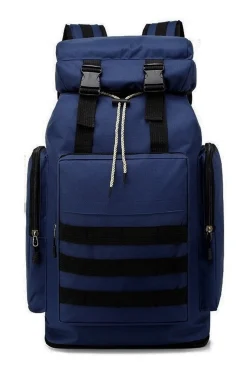 Mochila De Senderismo 60l+10l Macuto Plegable Huaxin