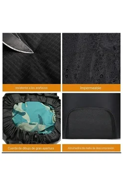 Mochila De Senderismo 76l Macuto Impermeable Ded