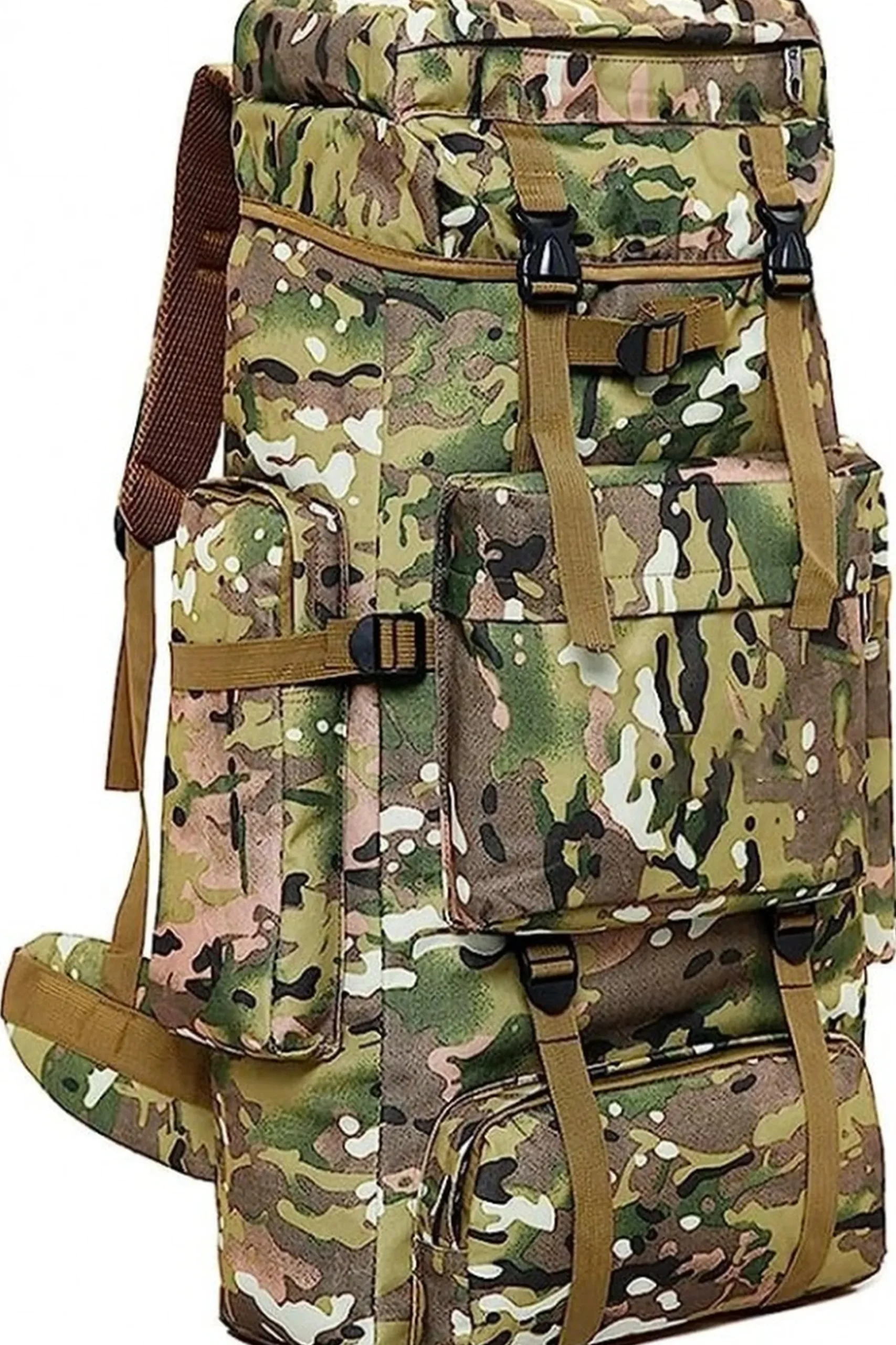 Mochila De Senderismo Para Viajes Camping 80l Ded