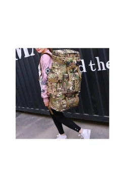 Mochila De Senderismo Para Viajes Camping 80l Ded
