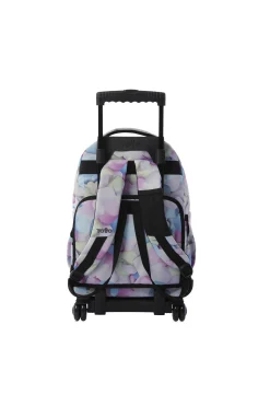 Mochila Escolar Ruedas Totto Renglones Glitter