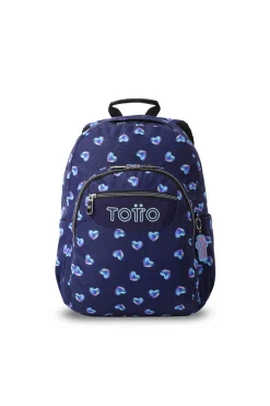 Mochila Escolar Totto Acuareles Glitter
