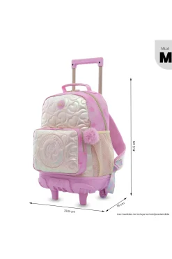 Mochila Infantil Ruedas Totto Unicorn Kisses M