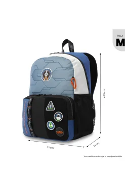 Mochila Infantil Totto Stardust M