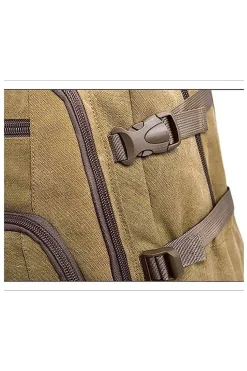 Mochilas De Lona Vintage Camping 50 Litros Ded