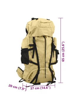 Mochila Tela Oxford Vidaxl 60 L