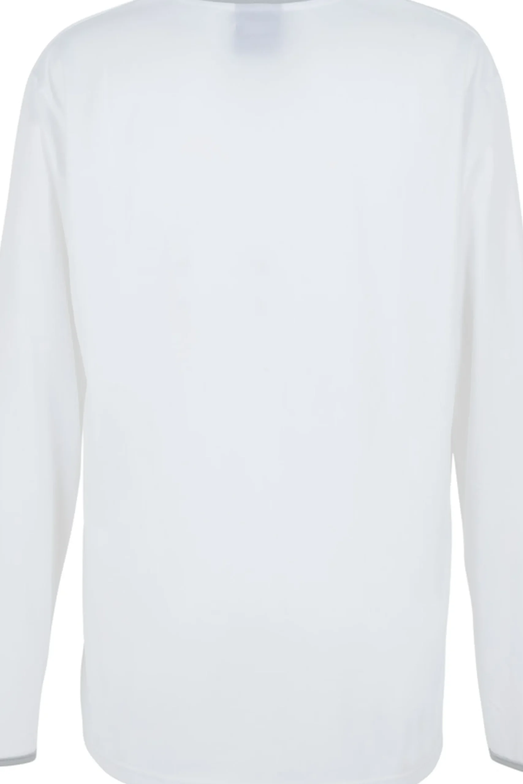 Move Shooting Shirt L/s Blanco/plata Spalding