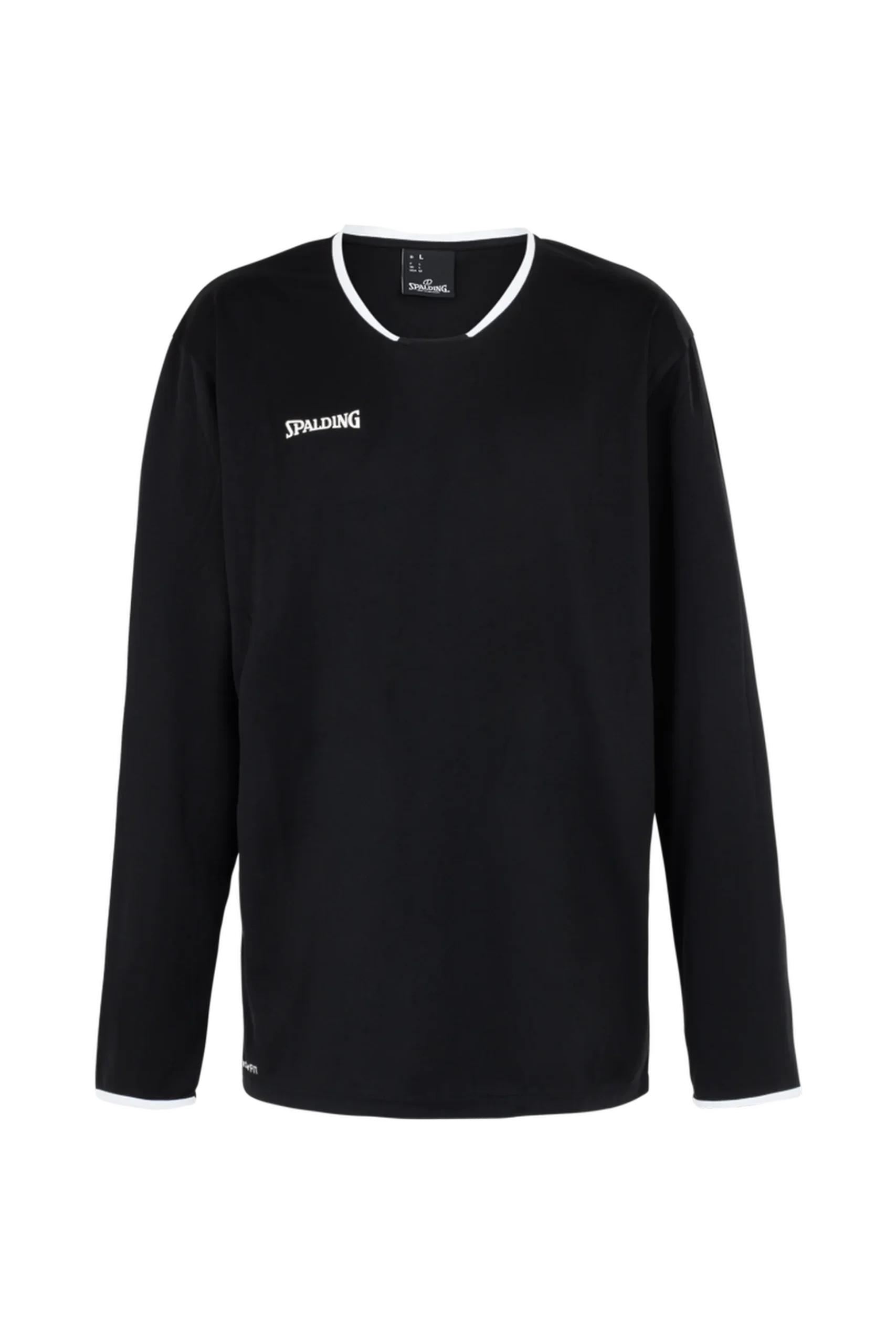 Move Shooting Shirt L/s Negro/blanco Spalding